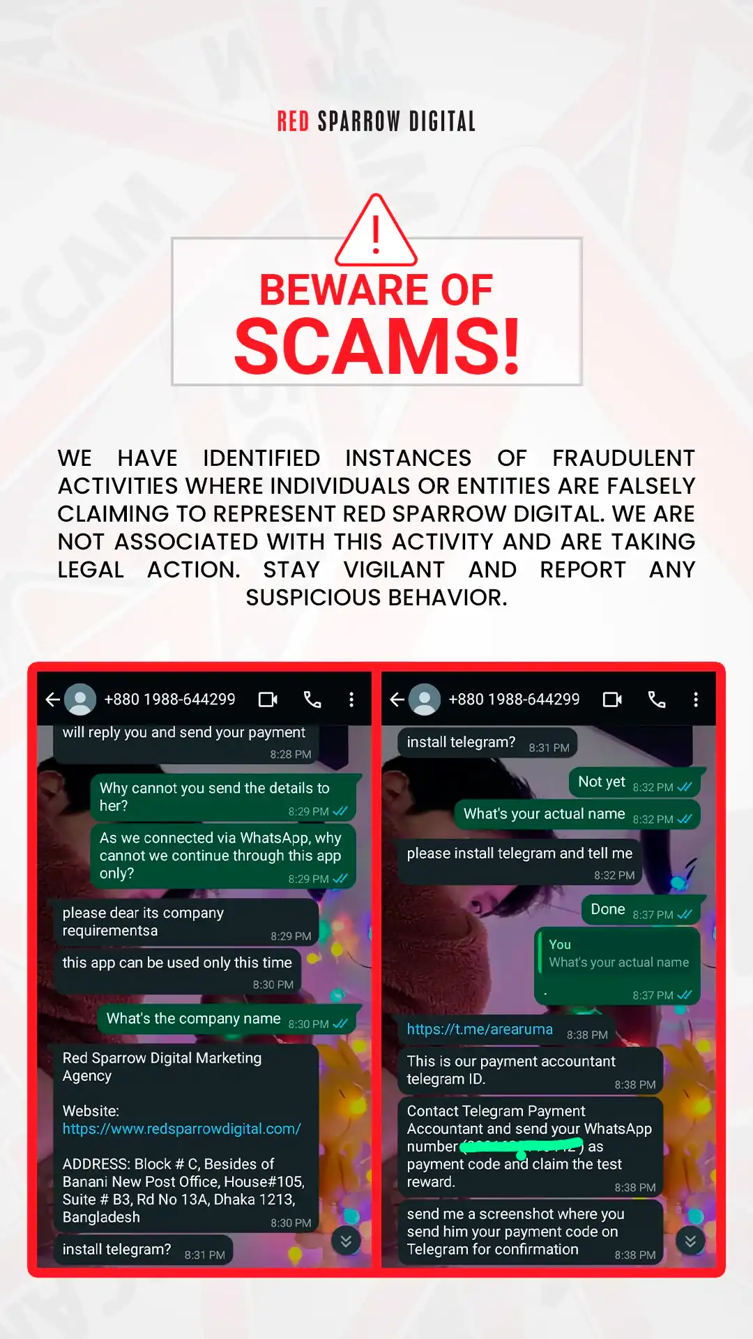Scam Alert